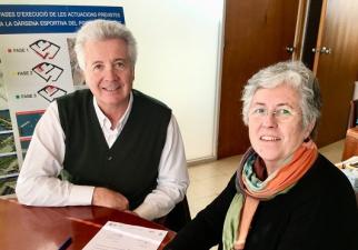 El CN Estartit renueva su colaboración con Càritas Baix Ter