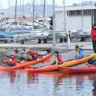 Èxit de participació a la primera Ruta Guiada amb Caiac de Mar al Club Nàutic l'Escala