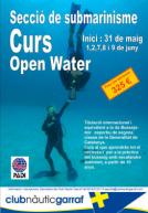 Curs Open Water de submarinisme al Club Nàutic Garraf