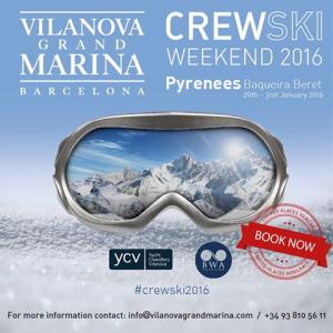 Vilanova Grand Marina organitza el ‘Crew Ski Weekend 2016’