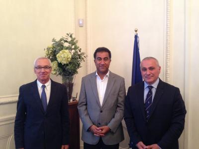 El President de l'ACPET es reuneix amb el Secretari General de la Unió per la Mediterrània